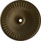 Ekena Millwork Galveston Ceiling Medallion (Fits Canopies up to 5 7/8"), 51"OD x 3 5/8"ID x 3 3/8"P, Brass CM51GLBRS - alternate 1